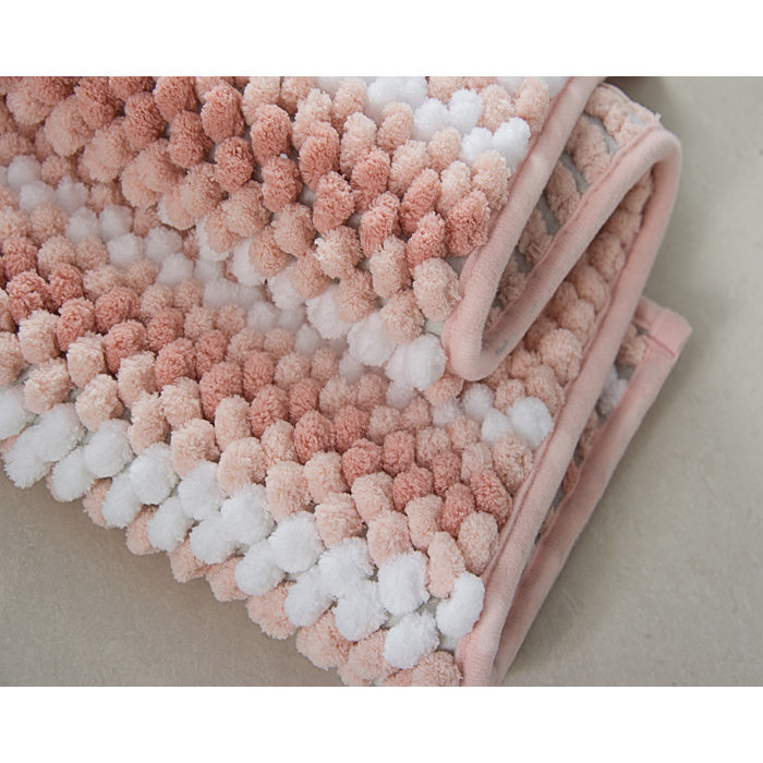 Ebern Designs Irvine Bath Rug with NonSlip Backing & Reviews Wayfair